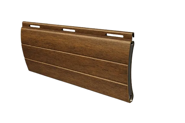 Gama de colores y terminaciones de aluminio imitación madera